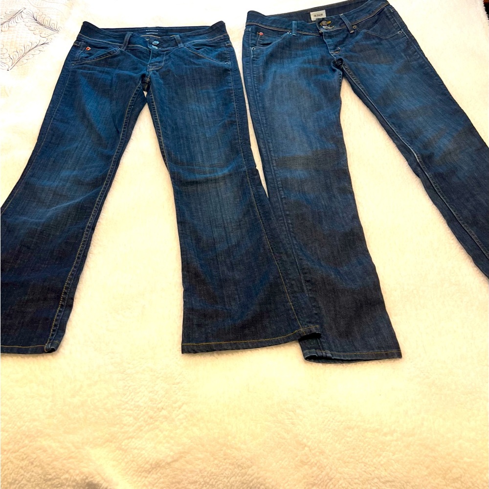 2 Pairs of Hudson Jeans Size 28
